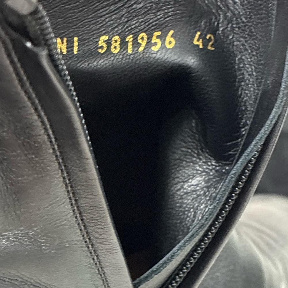Saint Laurent 40MM Black Ankle boot Size EU 42 USA 9 - Picture 12 of 12